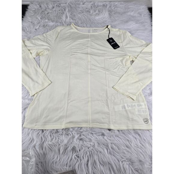 allbirds Natural Flow Studio Shirt Women’s Large Long Sleeve NWT $68 Blizzard - Picture 8 of 13